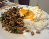 A picture of step 9 of Spicy Thai Basil Stir-fry (Pad Kapow).