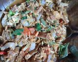 Foto langkah ke 6 dari resep Botok Jantung Pisang & Udang.