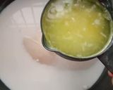 A picture of step 3 of Orange Flavored Ice halwa.
