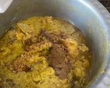 A picture of step 8 of Mughlai chicken.