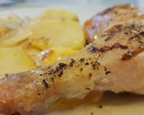 Foto del paso 6 de la receta: Pollo al horno con patatas