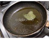 A picture of step 4 of Begun Basanti.