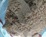 A picture of step 1 of Ogbono soup.