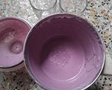 A picture of step 2 of Jamun Lassi.