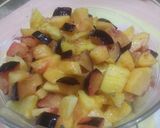 A picture of step 4 of Mix fruit chaat.