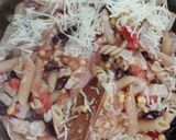 Mexikói csirkés tészta recept fázis 4 fotója
