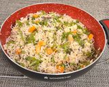 A picture of step 11 of Coconut Milk Vegetable Pulao.