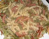 A picture of step 6 of Tri-Colour Chicken Pasta Platter.