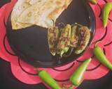 Fry achari mirchay with paratha recipe step 6 photo