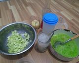 Foto langkah ke 1 dari resep Es rumput laut susu.