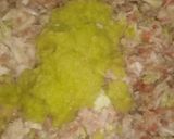 A picture of step 1 of Veg manchurian.