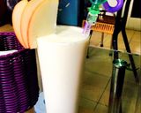 Hình bước làm 2 của món Sinh tố Táo