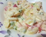 A picture of step 5 of Creamy Fruit Chaat.
