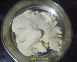 A picture of step 2 of Thandai Modak.