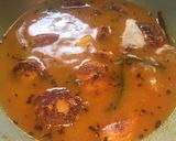 A picture of step 7 of Bengali Kacha Kalar Kofta Dalna.