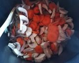 Une image de l'étape 2 de Bourguignon au cookeo.