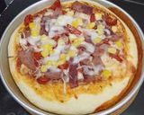 Foto langkah ke 6 dari resep Pizza Homemade dengan Tepung Semolina.