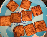 A picture of step 1 of Leftover chapati papdi chat.