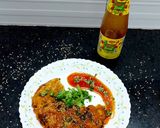 A picture of step 4 of Handvo (Gujarati Savory Lentil Cake).