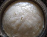 A picture of step 4 of Idli sambhar with chutney.