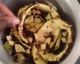 A picture of step 1 of Hibiscus tea.