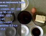 Фото кроку 1 до Рогалики хрустящие медовые из песочного теста с начинкой. Мамина вкуснятина!.