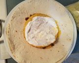 A picture of step 8 of Taco Wrap Supreme (crunchy).
