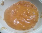 A picture of step 4 of Brinjal curry.