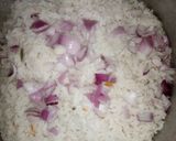 A picture of step 3 of Carrot rice.