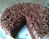 Foto langkah ke 4 dari resep Blackforest kukus takaran sendok,irit, lembut.