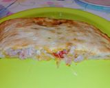 Foto del passaggio 8 della ricetta Calzone capriccioso🧅🍅🧀🥓