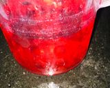 A picture of step 4 of Roohafza Sharbat.