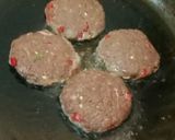 A picture of step 16 of Japanise Sushi Burger with Mutton Kebab and Kimchi Salad.
