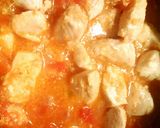 A picture of step 7 of Chicken & veggie curry with spices (Chicken Jalfrezi) ☺.