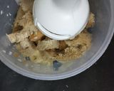 A picture of step 2 of Peanut Butter Banana Soufflé.