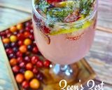 A picture of step 4 of Cherry Blossom Mocktail.