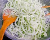 Hình bước làm 6 của món Mứt dừa dẻo ngũ sắc