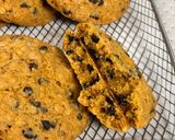 A picture of step 20 of Dark Chocolate Walnut Maize Cookies.