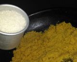 A picture of step 3 of Chana daal halwa.