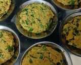 A picture of step 4 of Corn Veggie Tikki.