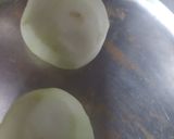 A picture of step 1 of Stuffed tinde masala.
