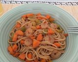 Foto del paso 6 de la receta: Fetuccini con Camarones