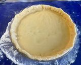 Une image de l'étape 2 de Tarte amandine aux pêches.