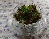 A picture of step 4 of Fresh Green Methi leaves bhaji.