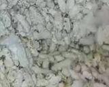 A picture of step 1 of Kheel cutlet.