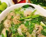 Hình bước làm 3 của món Bún bò viên