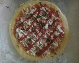 Foto langkah ke 8 dari resep Pizza Homemade Meat lover.