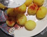 A picture of step 2 of Chilli potato.