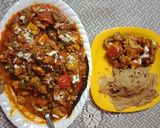 A picture of step 5 of Veg Kolhapuri.