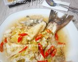 Foto langkah ke 5 dari resep Tim "Ikan Patin" Bawang Putih.